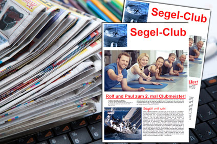 Vereinszeitung wie Tageszeitung