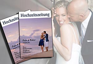Hochzeitszeitung Vorlagen