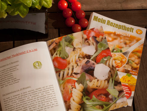 Rezephefte mit eigene Rezepte gestalten