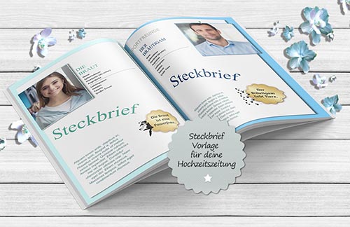 Steckbrief Vorlage